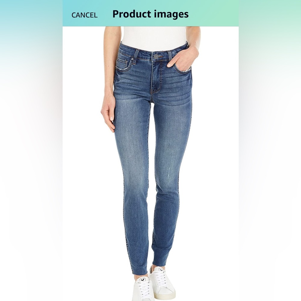 KUT from the Kloth Mia Highrise Jeans in Loving, 12